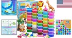 Vibrant 40 Colors Air Dry Modeling Clay Set - Perfect Gift For Creative Kids
