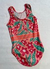 Simone Biles Gk Elite Leotard Gymnastics Flower Power Sequin Bling Leo Tank  Cs