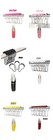 Beaded Easy Glide Shower Curtain Hooks  Stainless Steel Shower Rings 12pcs New
