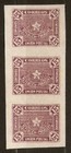 Paraguay Lot Sc 30 09 012 Ovp Specimen Sc 30a Strip 3 Imperf Mint Hr See Scan