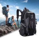40l Nylon Travel Backpack Waterproof Outdoor Rucksack Men Camping Hiking Bag