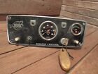 Vintage 1970 s Volvo Penta Instrument Panel With Key - Parts 