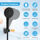 Shower Head Holder  Strong Adhesive  Waterproof  Height Adjustable