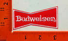 Budweiser Patch     Classic Beer Logo     Embroidered Iron-on Drinking Bar Applique