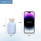 3 4 Oz Small Plastic Travel Shampoo Bottles Empty Plastic Squeeze Bottles Wit   