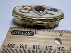 Vintage Knotts Berry Farm Souvenir Mini Sewing Kit Gold Tone Hinged Trinket Box