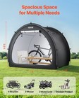 Vevor Outdoor Bike Storage Tent Fan-shaped Waterproof Bike Tent For 4 To 5 Bikes