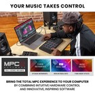 Akai Professional Mpc Studio Midi Controller Beat Maker With 16 Velocity Sens   
