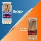 Kashmir Pre Rolled Cones Flavored 1 1 4 Grape Rolling Papers Cone 25 Count Jar