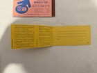 1962 Seattle World s Fair Century 21 Exposition Adult Ticket Books  shipsfast