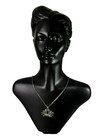 Vintage Robert Larin Designer Signed Canada Modernist Brutalist Necklace Figural
