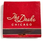 Vintage The Drake Hotel Chicago Club International Matchbook Excellent
