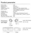 Bluetooth 5 0 Earbuds Wireless Earphone Headset For Apple Iphone 6 6s 7 8 Plus
