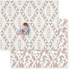 Foldable Foam Play Mat     Large Waterproof Baby   Toddler Activity Floor Mat     