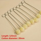 50 Pieces Wool Daubers Ball Brush Leather Dye Dauber Dyeing Applicator With I9e6