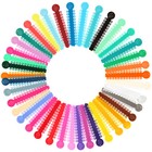 Dental Orthodontic Braces Ligature Ties Elastic Rubber Bands 43 Color 1040pcs