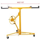 11ft Drywall Lift Plasterboard Panel Sheetrock Hoist Lifter Carrier Safety Lock