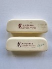 2 Vintage Hohner Golden Melody 542 Harmonica Key C Germany W  Cases