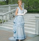 Oop Butterick 1800 s Victorian Corset Top Bustle Skirt Ball Gown Pattern 5696 Ff