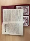 Vintage Game Of Roodles By Flinch Card Co  1912 - 100  Complete  Rare   Nice 