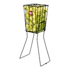 Ball Pick-up Hopper 75 Ball Capacity Tennis Training Basket With Handles