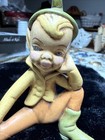 Holland Mold Pixie Elf Ceramic Figurine 1950   s Mcm