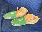 Antique Native American Moccasins Purportedly Sioux 10-1 2 