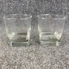Set Of 2 New Amsterdam Vodka Distillery Etched Cocktail Tumbler Glasses