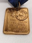 Vintage Ocean County New Jersey 1950 Centennial Advertising Pendant Award Medal