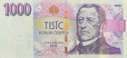 Czechia 1000 Korun Ceskych 2008 P 25 Unc