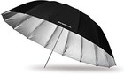 Westcott 4633 7-feet Silver With Black Cover Parabolic Umbrella