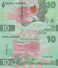 Zambia 10 Kwacha 2024 2025 P New Issue Unc Lot 100 Pcs