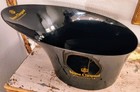 Vintage Veuve Clicquot Ice Bucket Black Champagne Cooler French 20102511