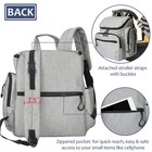 Mummy Maternity Nappy Diaper Bag Large Capacity Baby Travel Backpack Handbag Us