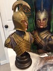 Sideshow Weta Lord Of The Rings High Elven Infantryman 1 4 Bust Lotr - Nib   