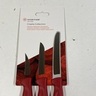 Lot  Wusthof Knife Create Collection Peeling Paring Serrated Knives 3 Piece Set