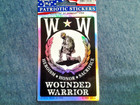 Wounded Warriors  4-1 4   Military Window Decal Dc0052 Ee