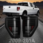 Sequential Led Tail Lights For 2009-2014 Ford F-150 F150 Pickup Smoke Lens Lamps