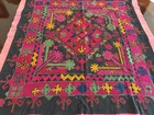 Vintage Guatemalan Pakistani Afghanistan Unsure Origin     Textile Fabric Panel