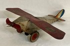 1928 American Flyer Empire Express Monoplane 550 Steel Airplane Pull Toy