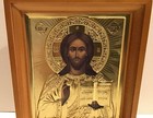 Russian Icon Jesus Christ  Golden Kyoto-stand House 10 5  X 5 25 