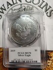 2019 American Silver Eagle Ngc Ms70 E115