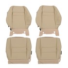 Tan Leather Front Bottom   Back Seat Cover 2007-2011 Cr-v 4-door