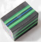 Polymer Clay Cane  Raw  Square  Kato  Premo 47121  7 8  X 1 1 4   75 Ounce