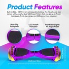 6 5    Hoverboard For Kids Ages 6-12  Bluetooth Hover Board With Tunnel Ligh