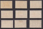 Fiji Stamps 1938-1945 Sg253 4 256 256b 256c 261 261a 261b 267 Hm Cv   131 25