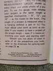 Vtg Craft Course Easy To Make Macrame Pot Hangers Booklet  h-224 1974 16 Hangers