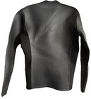 Rvca Black Wetsuit Jacket Zip Surf Top Interior Is Logo All Over Print  sample 