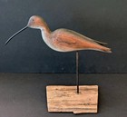 Eastern Shore Curlew Shorebird Split-tail Stamped  Rjz 74  Glass Eyes  14  L