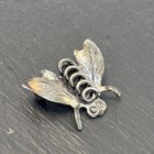 Trading Post Harvey Era Bug Fly Vintage Sterling Silver Stamped Insect J7